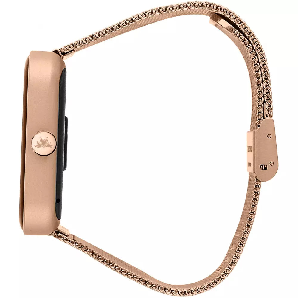 Smartwatch M-02 cassa oro rosa in maglia milano - Gioielleri Iarlori