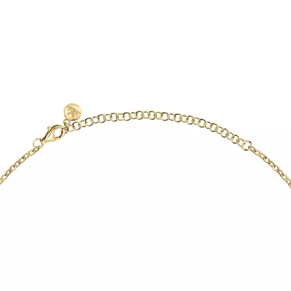 Collana girocollo argento dorato collezione scintille - Gioielleri Iarlori